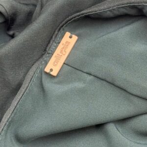 CULT GAIA label inside Aphea silk dress