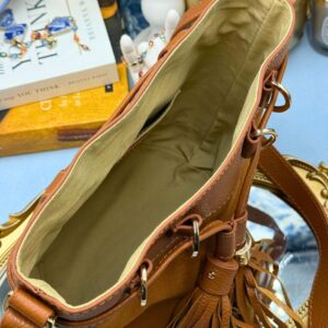 Cotton canvas interior of SEE BY CHLOÉ Vicki Bucket Bag