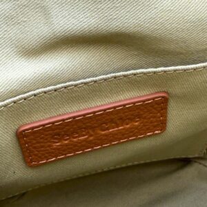 SEE BY CHLOÉ branding inside Vicki Bucket Bag