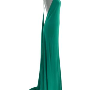 Side view of RAT & BOA Amora Dress in Green