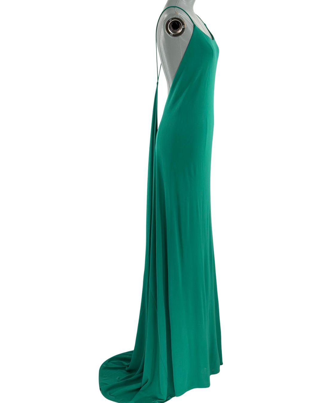Side view of RAT & BOA Amora Dress in Green
