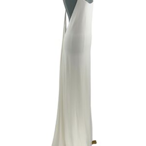 Side view of RAT & BOA Amora Dress in White